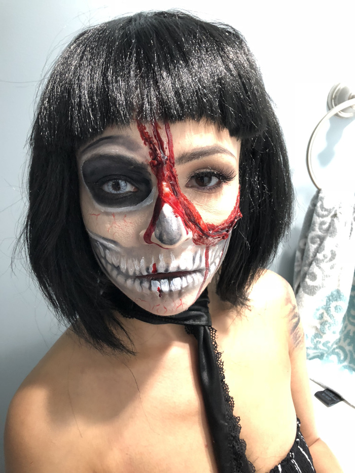 SFX, skull face